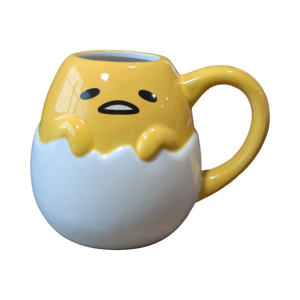 Sanrio Gudetama Ceramic Mug 20-ounce Lazy Egg Design